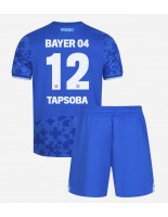 Otroške Nogometnih dresov Bayer Leverkusen Edmond Tapsoba #12 Tretji 2025-26 Kratki rokavi (+ hlače)